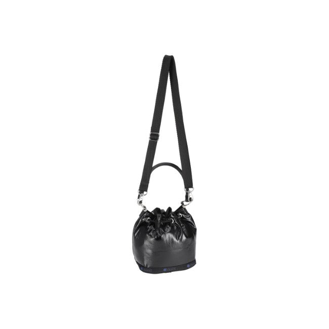 Sm Drawstring Bag In Astro Black - 42466267169070