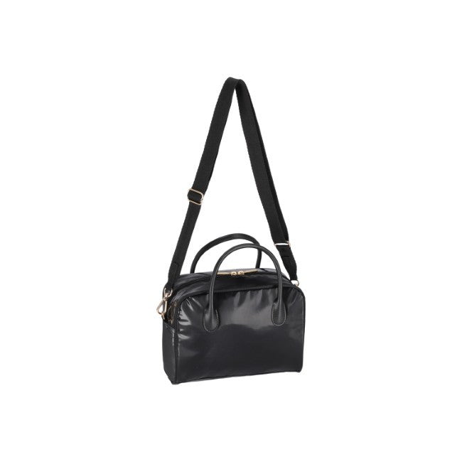 LeSportsac Unisex Square Th Crossbody In Uptown Blkshine/Blk2 - 42627909255470