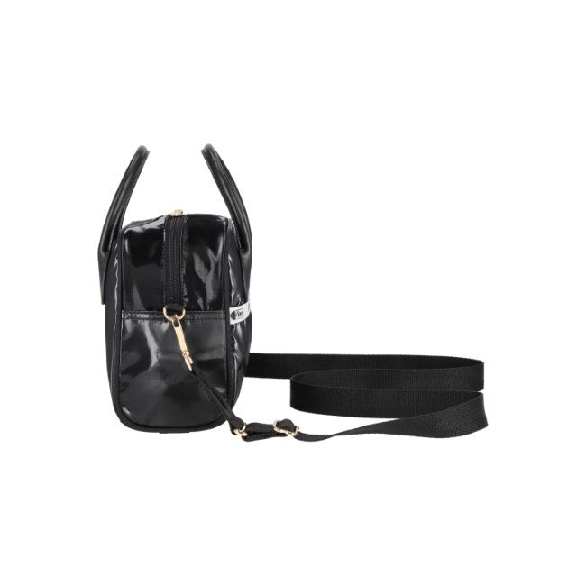 LeSportsac Unisex Square Th Crossbody In Uptown Blkshine/Blk2 - 42627909321006