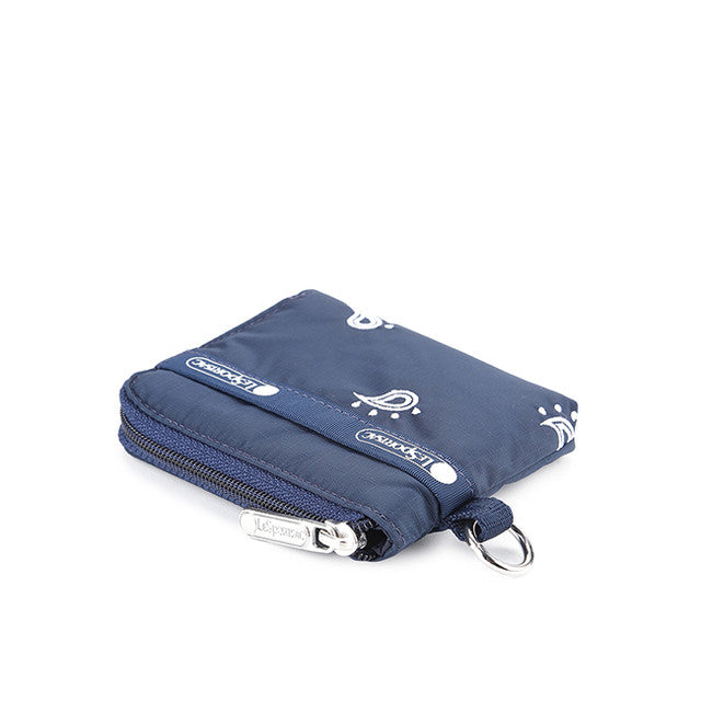 Slim Wallet In Navy Bandana Emb - 42071648665902