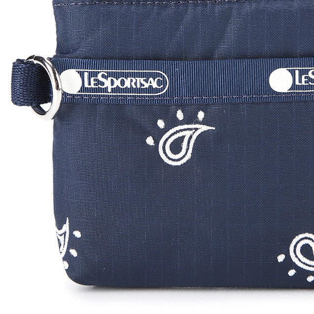 Slim Wallet In Navy Bandana Emb - 42071648698670