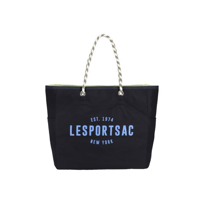 Large 2 Way Tote In 2Way Deep Sea Blue/Lime - 45055203410222