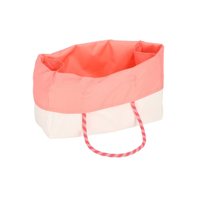 Large 2 Way Tote In 2Way Merngue/Coral Punch - 45055203803438