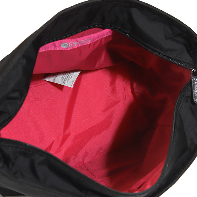 LeSportsac Unisex Small Bucket Bag In Black Cats Embroidery - 43366687605038