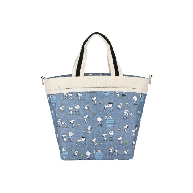 LeSportsac Unisex Bags Bucket Tote In Peanuts Happy Pals - 44039177568558