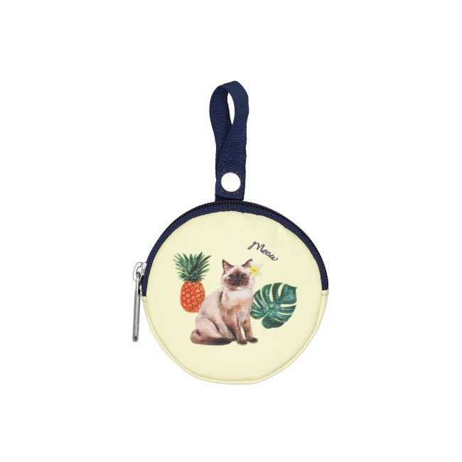 Mini Round Charm In Tropical Meow Cat Mrc - 45055202230574