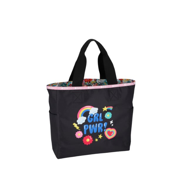 LeSportsac Unisex Bags Lg Reversible Tote In Ppg Grl Pwr Tote - 44842210001198