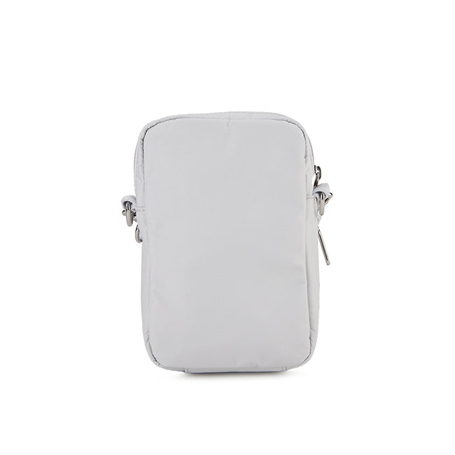 Mini Phone Bag In Pearl Gray - 42129369596206