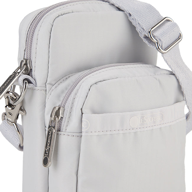 Mini Phone Bag In Pearl Gray - 42129369628974
