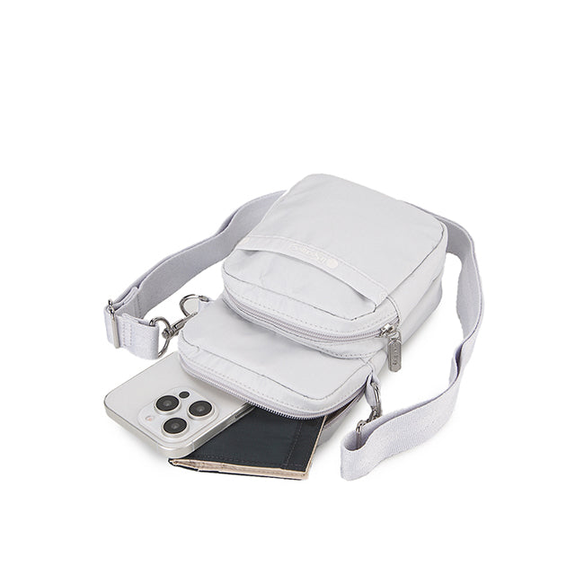 Mini Phone Bag In Pearl Gray - 42129369694510