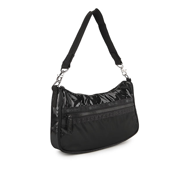 Sm Conv Shoulder In Black Shine - 42088573731118