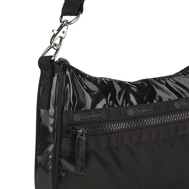 Sm Conv Shoulder In Black Shine - 42088573796654