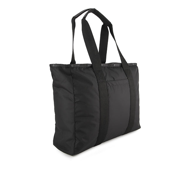Classic Zip Tote In Recycled Black - 42129370448174