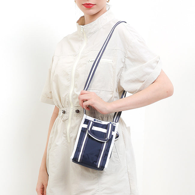 Mini Phone Tote In Spectator Deep Blue - 42171238646062
