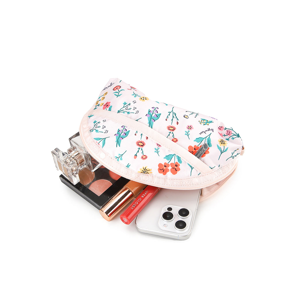 2-Zip Wristlet In Tossed Wildflowers - 42129376510254