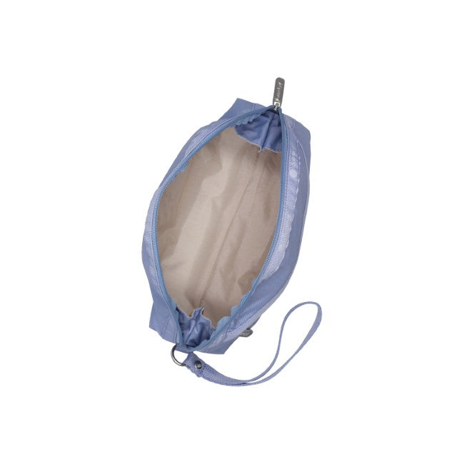 LeSportsac Unisex 2-Zip Wristlet In Slate Blue - 42627912106286