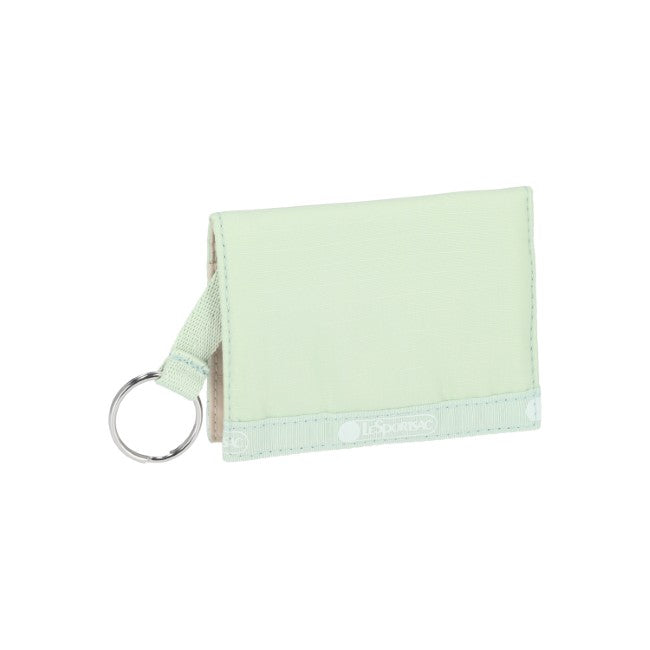 LeSportsac Unisex Snap Card Case In Frosty Green - 42627912728878