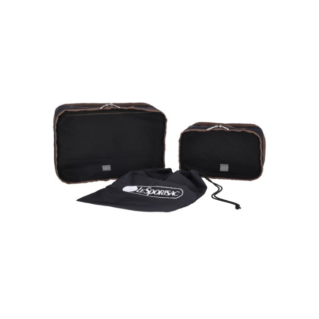 LeSportsac Unisex Packing Pouch Set In Deep Sea/Dark Chocolate - 42627915350318