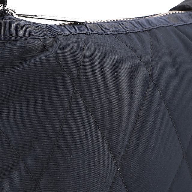 Quilt Clutch In Navy Blue Quilt - 42071633035566
