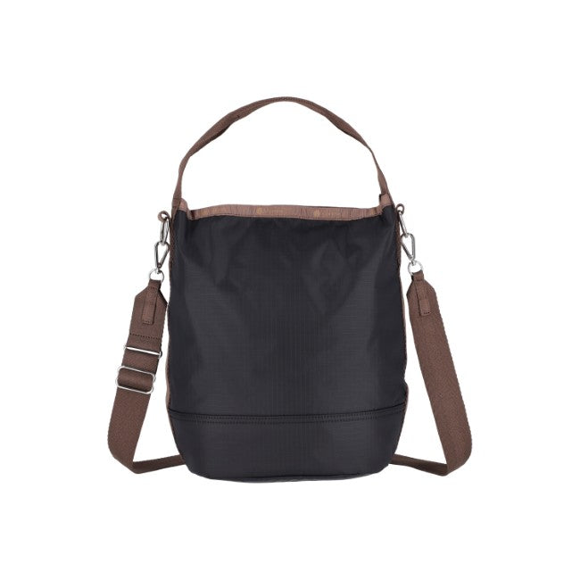 LeSportsac Unisex Convertible Bucket Bag In Deep Sea/Dark Chocolate - 42627916202286