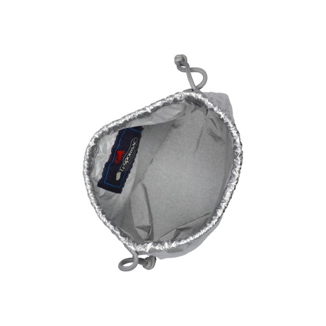 Sm Net Shoulder Bag In Fish Net Silver Foil - 42466268643630