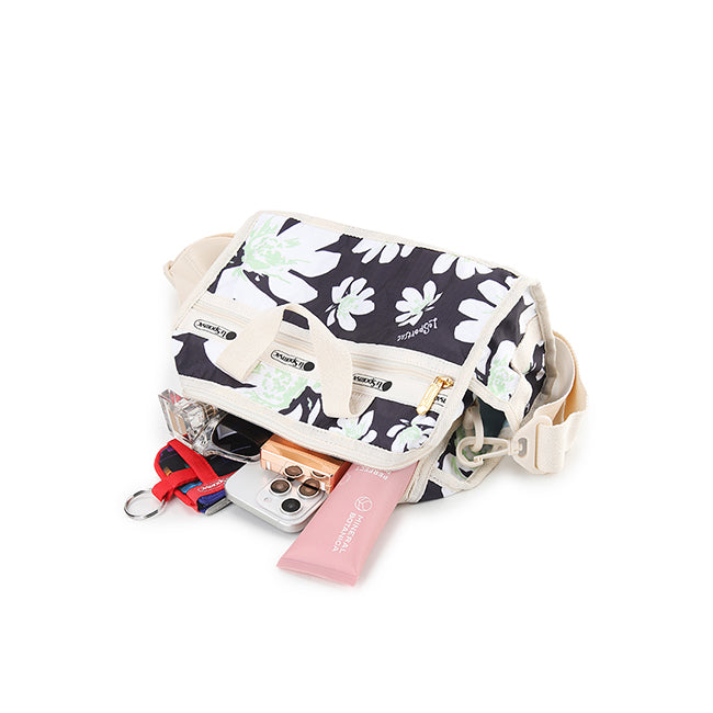 Mini Duffel Crossbody In Tropical Garden - 42171244609838