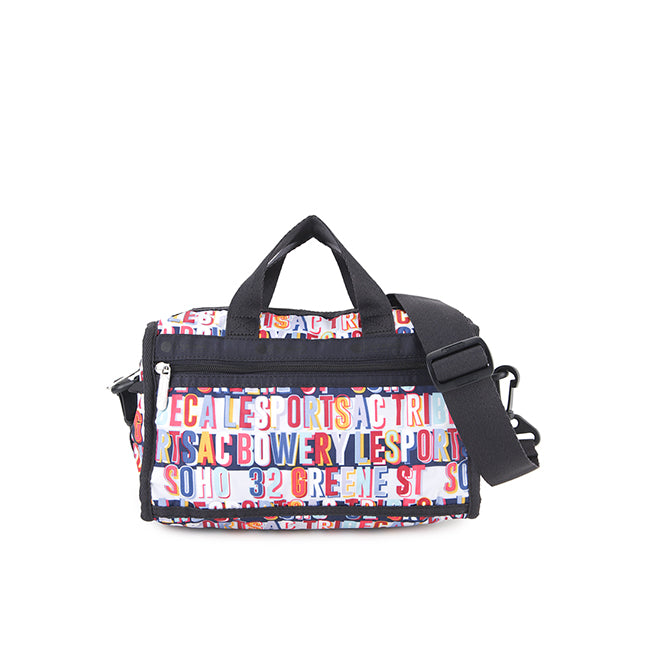 LeSportsac Unisex Mini Duffel Crossbody In Downtown Nyc - 43367087079726
