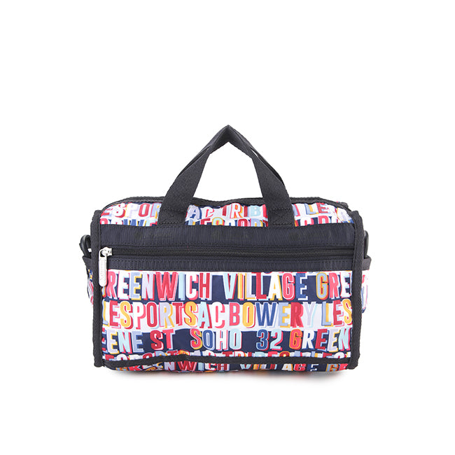 LeSportsac Unisex Mini Duffel Crossbody In Downtown Nyc - 43367087178030