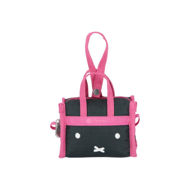 LeSportsac Unisex Bags Micro Weekender Charm In Miffy Green/Pink Charm - 44039192936750