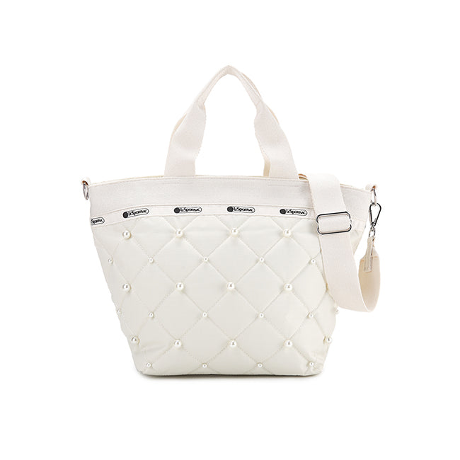 Bucket Tote W Pearls2 In Starlight Pearl - 42424517427502