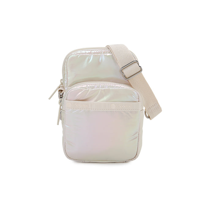 Gradient Mini Phone Bag In Pearlized Gradient Shine - 42371234922798