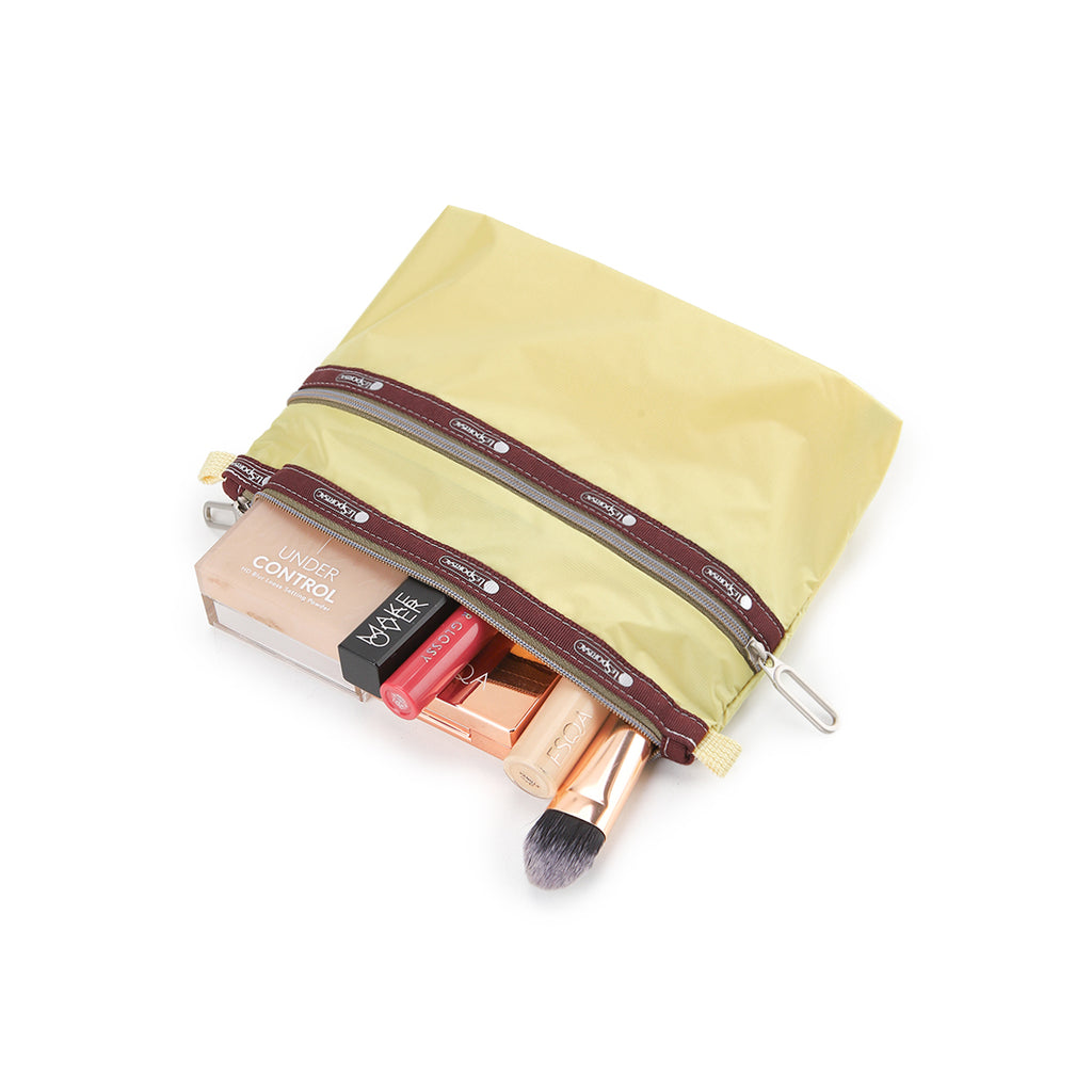 Essential 2 Zip Pouch In Pw Butterscotch C1 - 42385206018350