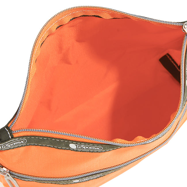 Essential 2 Zip Pouch In Pw Flame Orange C1 - 42385205887278