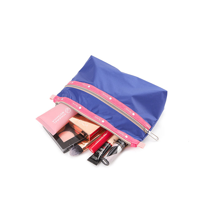 Essential 2 Zip Pouch In Pw Dazzling Blue C1 - 42385207001390