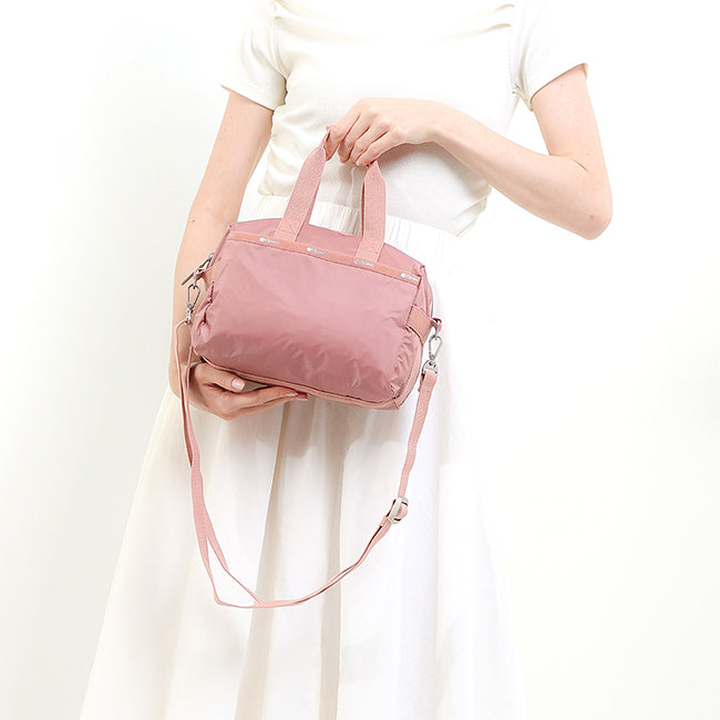 Small Uptown Satchel In Dusty Pink C - 42171244380462