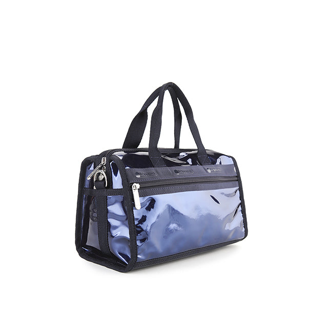 LeSportsac Unisex Mir Mini Duffel Crossbdy In Sapphire - 43358429053230