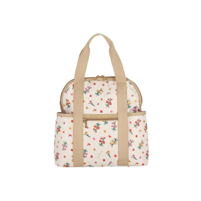 LeSportsac Unisex Double Trouble Backpack In Dainty Garden - 42627922329902