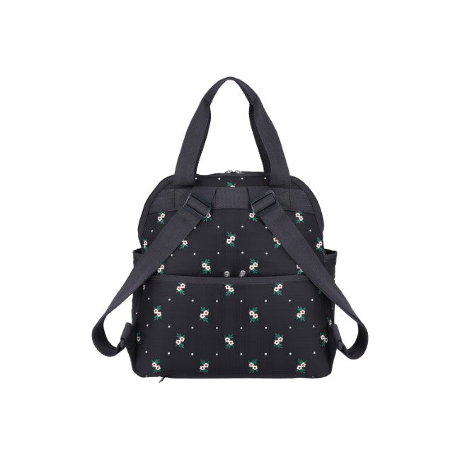 LeSportsac Unisex Bags Double Trouble Backpack In Floral Lattice Emb - 44039208272174