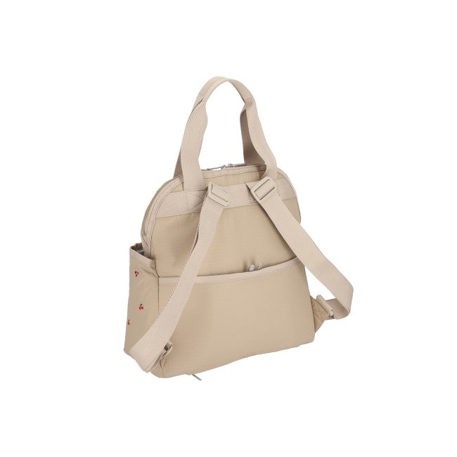 Double Trouble Backpack In Cherry Embroidery - 45055206162734