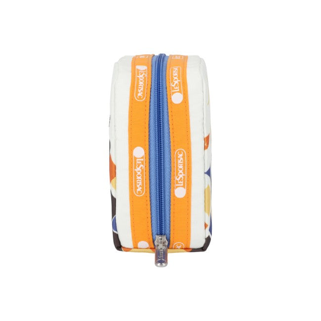 LeSportsac Unisex Pouch Med Square Cosmetic In Japanese Art Cranes - 44039219970350