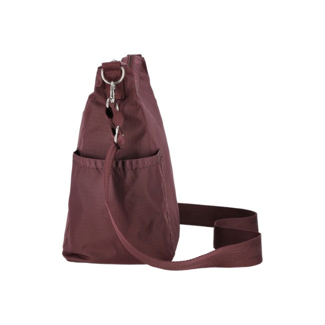 LeSportsac Unisex Bags Zip Bucket Shoulder In Deep Cherry