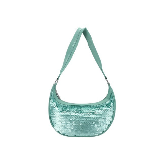 LeSportsac Unisex Sequin Small Hobo In Matte Mermaid Grn Sequin - 42627924001070