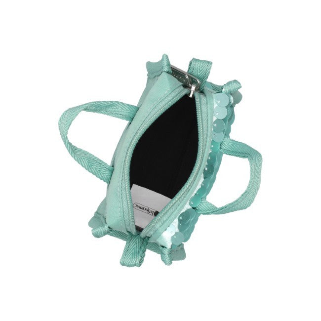 LeSportsac Unisex Sequin Micro Bag In Matte Mermaid Grn Sequin - 42627924885806
