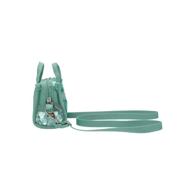 LeSportsac Unisex Sequin Micro Bag In Matte Mermaid Grn Sequin - 42627924918574