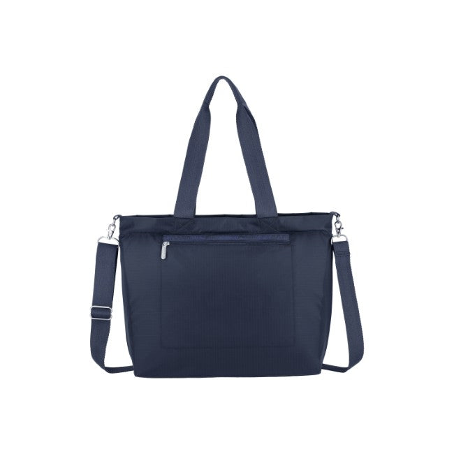 LeSportsac Unisex Carryall Zip Tote In Deep Sea Blue - 42627925541166