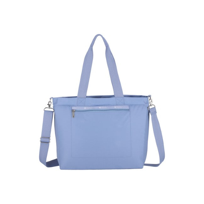 LeSportsac Unisex Carryall Zip Tote In Slate Blue - 42627925770542
