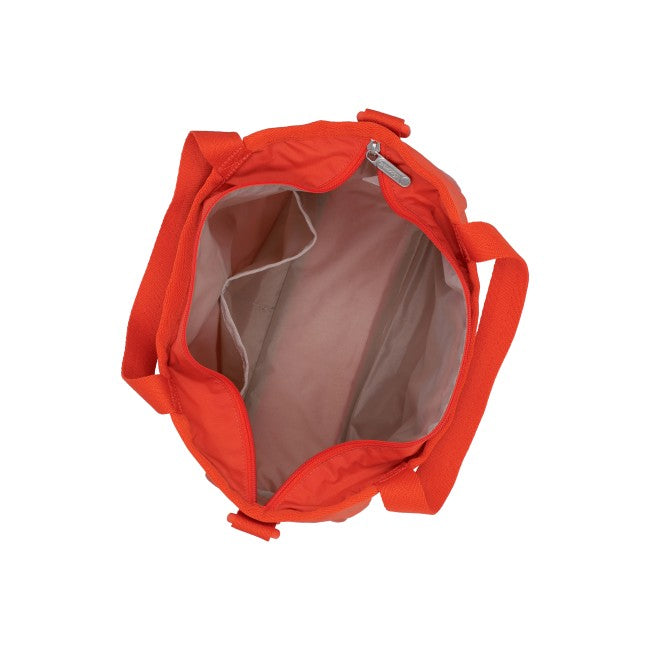 Sm Double Top Handle Hobo In Autumn Orange - 46427957559598