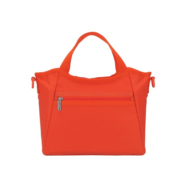 Sm Double Top Handle Hobo In Autumn Orange - 46427957625134