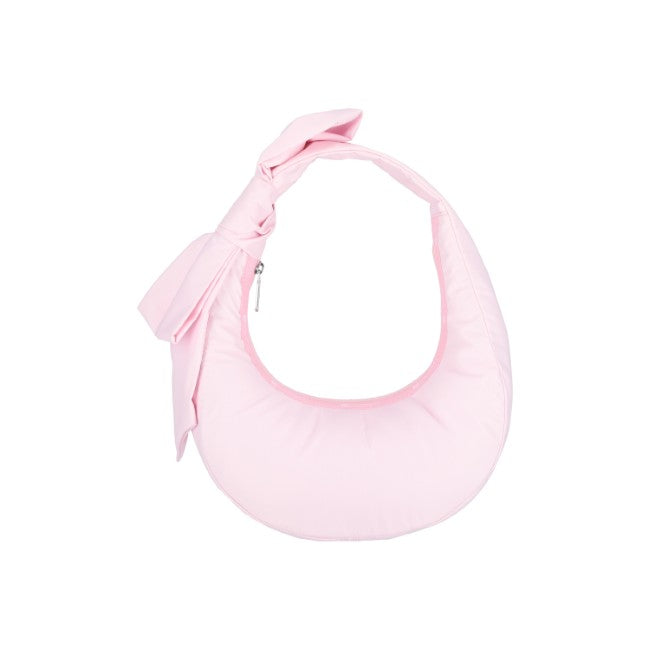 LeSportsac Unisex Bags Bow Crescent Shoulder In Pink Bows - 44039249527086