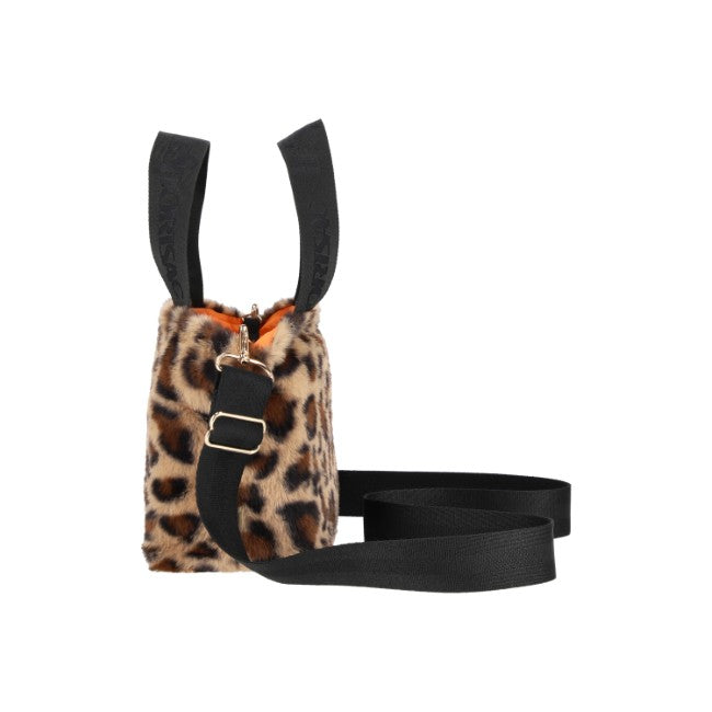 LeSportsac Unisex Bags Fur E/W Tote In Leopard Fluffy Fur - 44039267320110